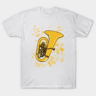 Tuba Teacher Tubaist Brass Musician T-Shirt